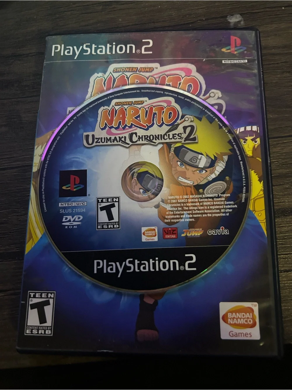 COMPLETE Naruto Uzumaki Chronicles 2 Sony Playstation 2 PS2